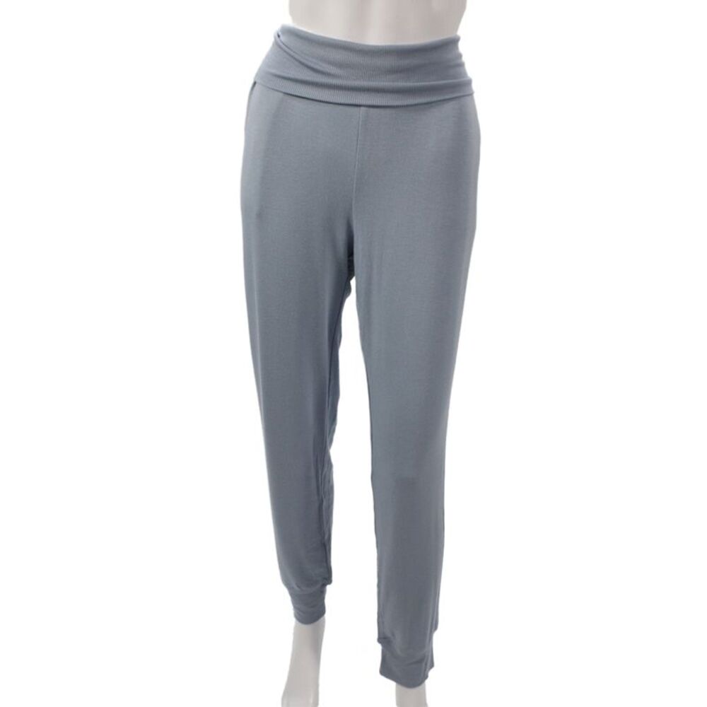 Wheat Womens Blue Modal Jogger Pants Pull On Casual Size L